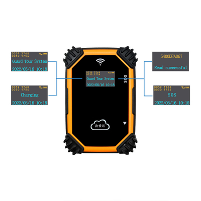 Monitoring Real Time Guard Tour System Alarm Checkpoint GSM GPS IP68