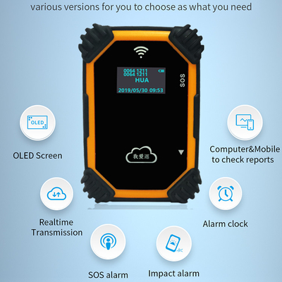 Monitoring Real Time Guard Tour System Alarm Checkpoint GSM GPS IP68