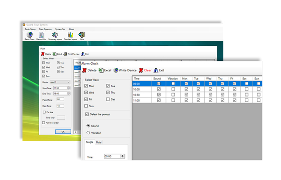 App Security Guard Tracking Software Officer Monitoring USB Multiple Language Cloud