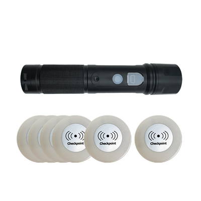 IP67 Guard Patrol Management System RFID Checkpoints Tags Detection 158 Millimeters